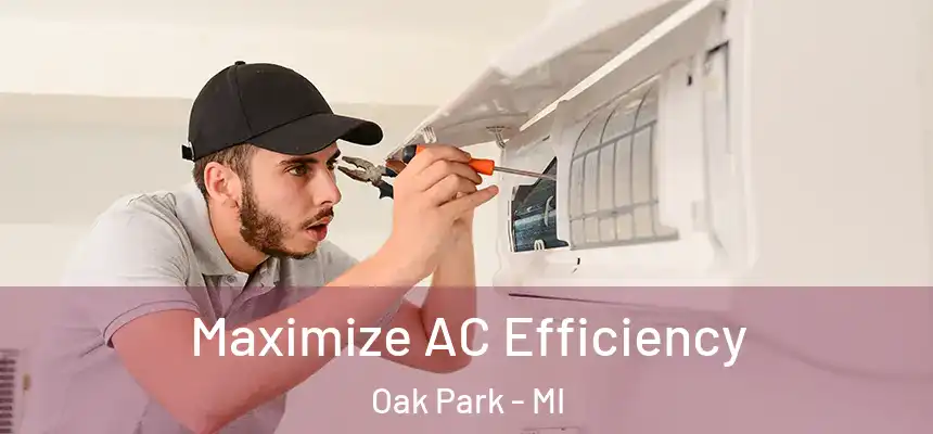  Maximize AC Efficiency Oak Park - MI